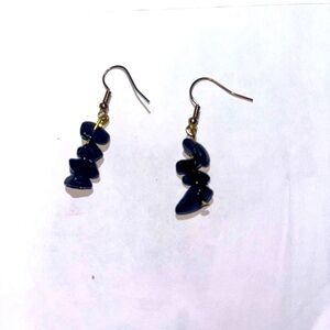 Black Onyx Crystal earrings